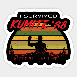 Retro Sport Movie Tribute Design Sticker